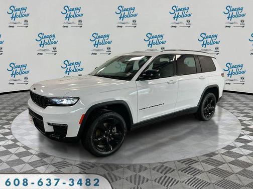 Bright White Clearcoat 2024 Jeep Grand Cherokee L Limited