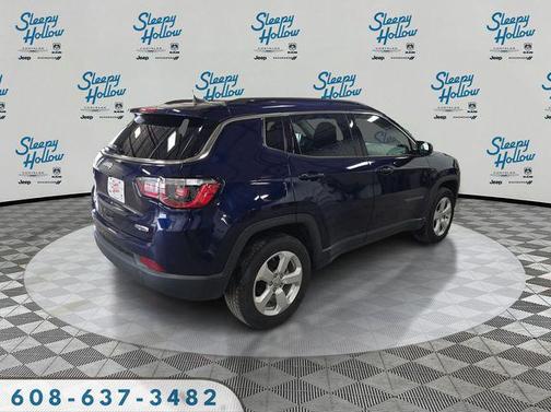 Jazz Blue Pearlcoat 2020 Jeep Compass Latitude