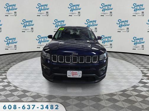Jazz Blue Pearlcoat 2020 Jeep Compass Latitude