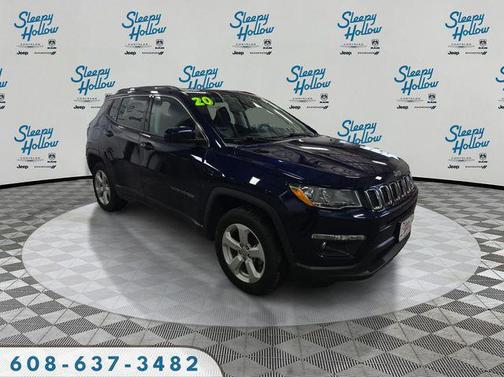 Jazz Blue Pearlcoat 2020 Jeep Compass Latitude