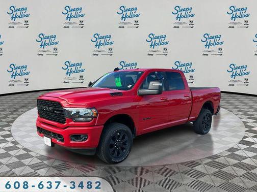 Flame Red Clearcoat 2024 RAM 2500 Big Horn Crew Cab 4x4 6'4' Box