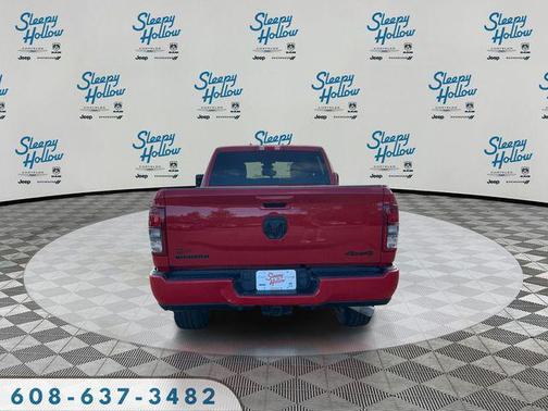 Flame Red Clearcoat 2024 RAM 2500 Big Horn Crew Cab 4x4 6'4' Box