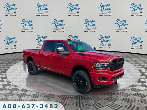 Flame Red Clearcoat 2024 RAM 2500 Big Horn Crew Cab 4x4 6'4' Box