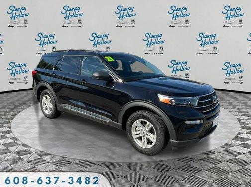 Agate Black Metallic 2021 Ford Explorer XLT