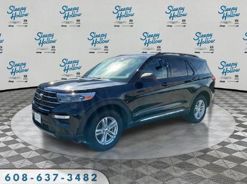 Agate Black Metallic 2021 Ford Explorer XLT