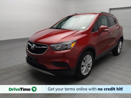 Red 2018 Buick Encore Preferred
