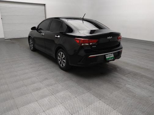 Aurora Black 2022 Kia Rio S