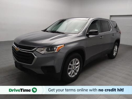 Satin Steel Metallic 2021 Chevrolet Traverse LS