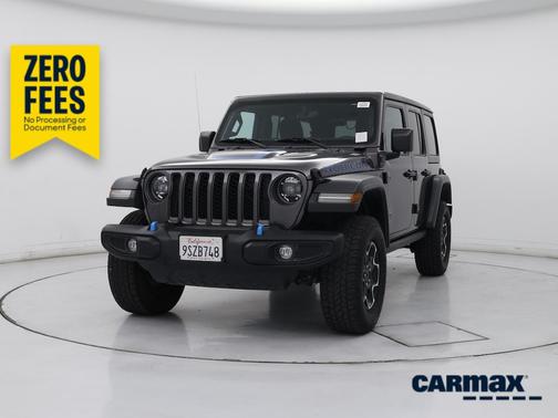 Gray 2023 Jeep Wrangler 4xe Unlimited Rubicon