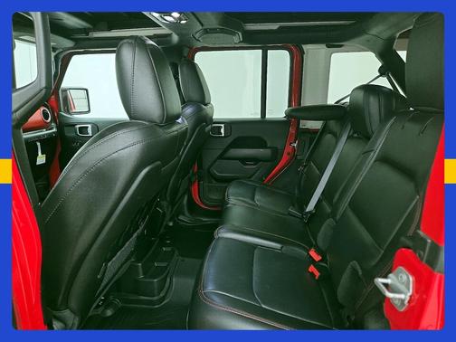 Red 2022 Jeep Wrangler Unlimited Rubicon