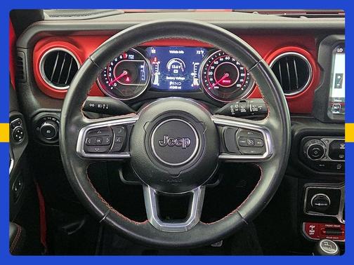 Red 2022 Jeep Wrangler Unlimited Rubicon