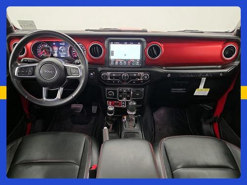 Red 2022 Jeep Wrangler Unlimited Rubicon