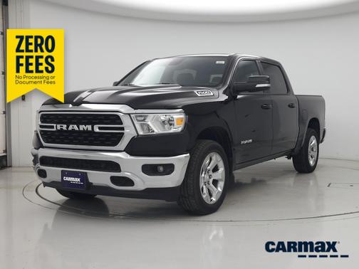 Black 2022 RAM 1500 Bighorn