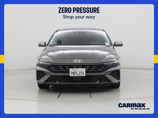 Gray 2024 Hyundai ELANTRA Limited