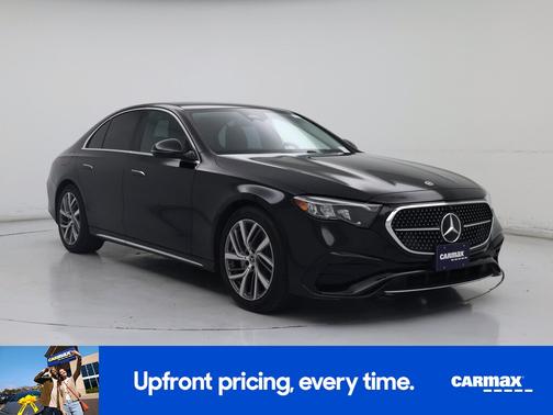 Black 2025 Mercedes-Benz E-Class