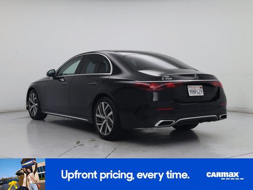 Black 2025 Mercedes-Benz E-Class