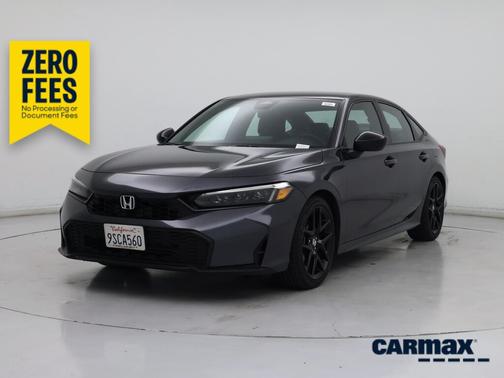 Gray 2025 Honda Civic Sport