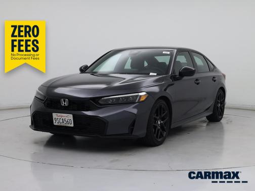 Gray 2025 Honda Civic Sport