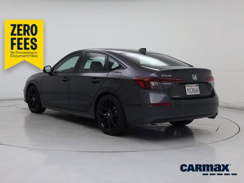 Gray 2025 Honda Civic Sport