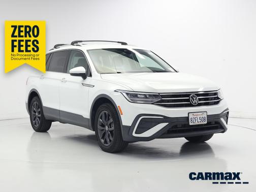White 2022 Volkswagen Tiguan SE