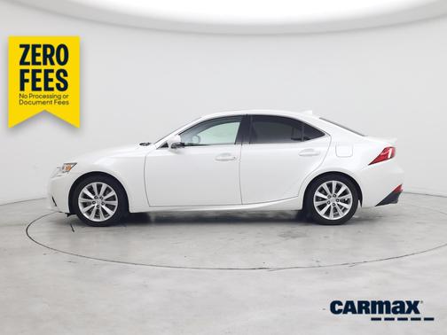 White 2016 Lexus IS 200t