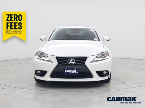 White 2016 Lexus IS 200t