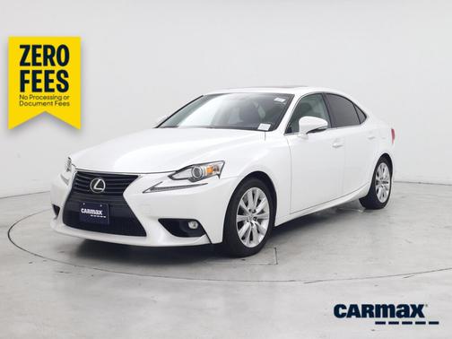 White 2016 Lexus IS 200t