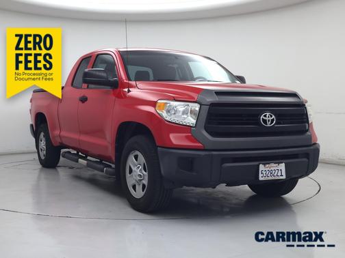Red 2016 Toyota Tundra SR