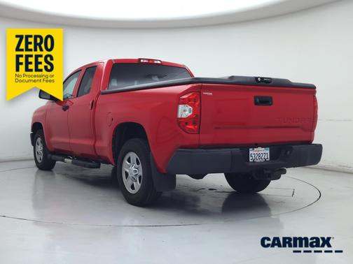 Red 2016 Toyota Tundra SR