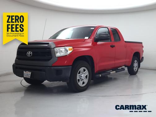 Red 2016 Toyota Tundra SR