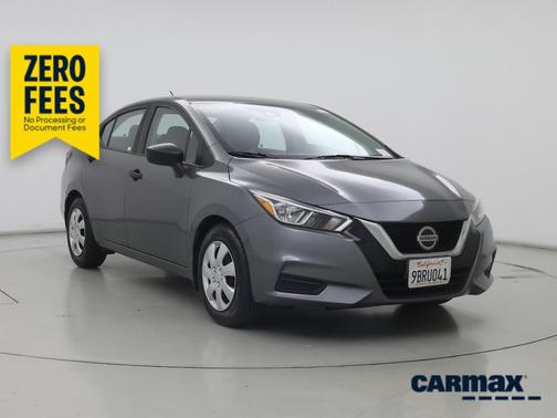 Gray 2022 Nissan Versa S