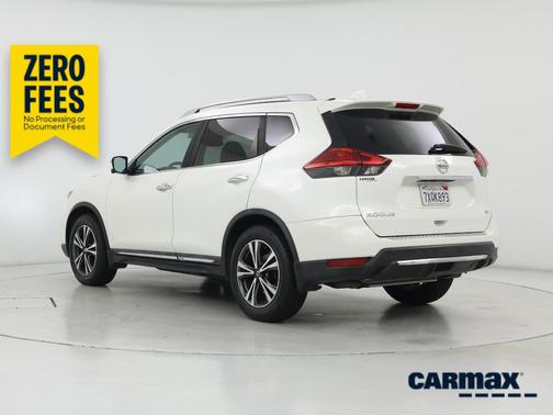 White 2017 Nissan Rogue SL
