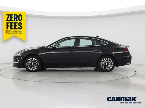 Black 2022 Hyundai SONATA Hybrid SEL