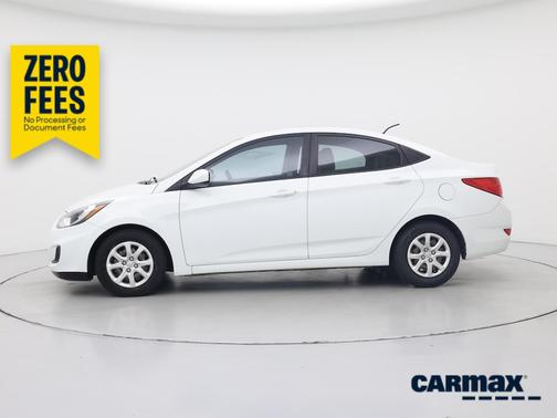 White 2014 Hyundai Accent GLS