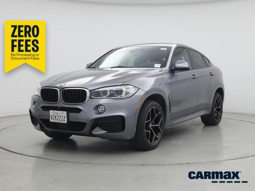 Gray 2018 BMW X6 SDrive35i