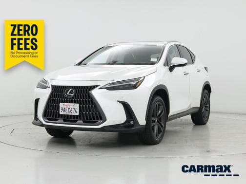 White 2022 Lexus NX 450h+ Luxury