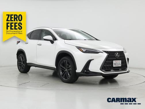 White 2022 Lexus NX 450h+ Luxury