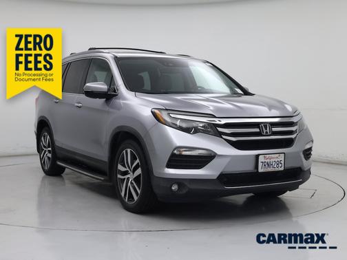 Silver 2016 Honda Pilot Elite
