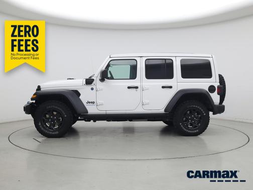 White 2023 Jeep Wrangler 4xe Willy's