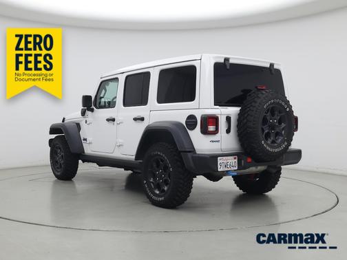 White 2023 Jeep Wrangler 4xe Willy's
