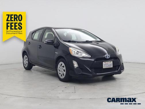 Black 2016 Toyota Prius c One