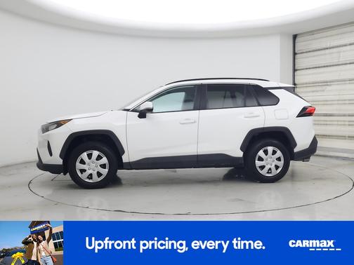White 2021 Toyota RAV4 LE
