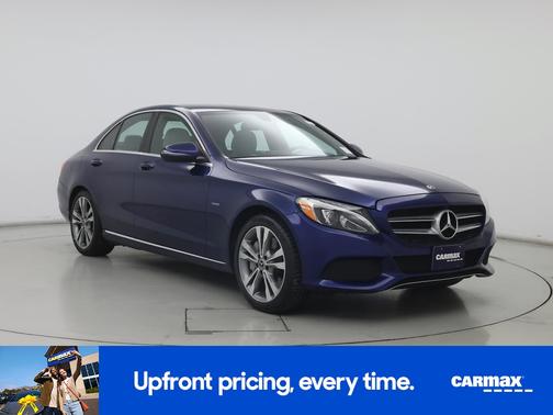 Blue 2018 Mercedes-Benz C-Class