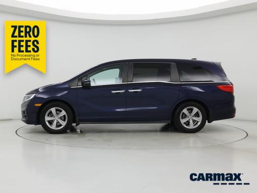 Blue 2020 Honda Odyssey EX-L