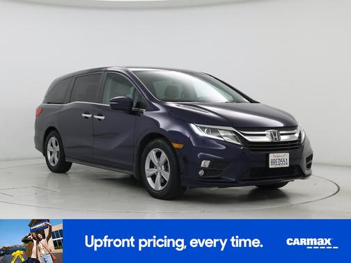 Blue 2020 Honda Odyssey EX-L