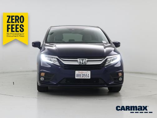 Blue 2020 Honda Odyssey EX-L