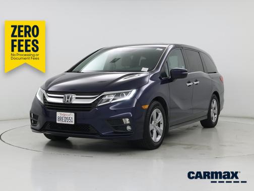 Blue 2020 Honda Odyssey EX-L