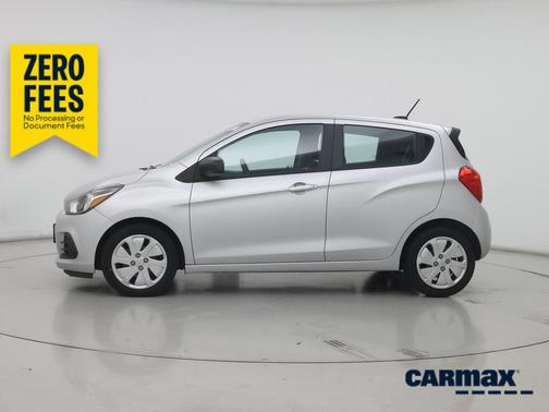 Silver 2017 Chevrolet Spark LS