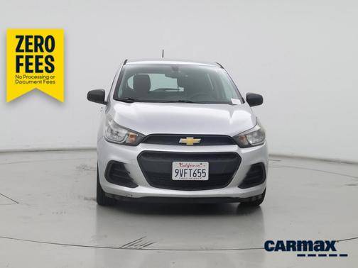 Silver 2017 Chevrolet Spark LS