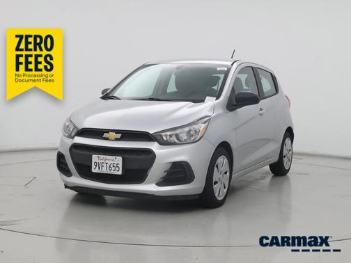 Silver 2017 Chevrolet Spark LS